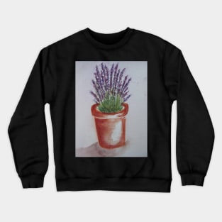 Lavender Pot Crewneck Sweatshirt